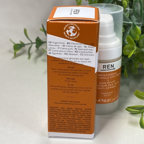 Ren clean skincare - radiance brightening dark circle eye cream NEW! - Picture 6 of 10
